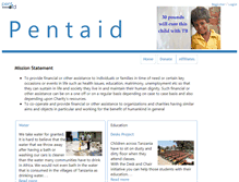 Tablet Screenshot of pentaid.org